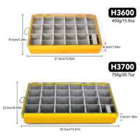 WEIHE H3600/3700 Tackle Leurre Accessoires Boîte De Rangement Forte Étanche En Plastique Carpe Tackle Box