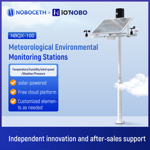 Estación Meteorológica NOBO NBQX-100, Sensores de Monitoreo de Temperatura, Humedad, Presión Barométrica, Velocidad del Viento y Dirección del Viento - Product Image 2
