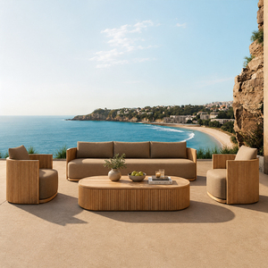 <span class=keywords><strong>Set</strong></span> da <span class=keywords><strong>Giardino</strong></span> in Teak <span class=keywords><strong>Set</strong></span> di Mobili da Patio per Hotel Arredamento da Esterno per Resort Divani da Bordo Piscina per Villa <span class=keywords><strong>Divano</strong></span> da <span class=keywords><strong>Giardino</strong></span> di Lusso <span class=keywords><strong>Set</strong></span> di Divani da Esterno - Product Image 1