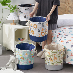 Cesta de Almacenamiento Plegable de Lona Cedar Space para Juguetes de Niños, <span class=keywords><strong>Ropa</strong></span> <span class=keywords><strong>Sucia</strong></span>, Cesto de Lavandería Multifuncional, <span class=keywords><strong>Bolsa</strong></span> Desmontable para Armario - Product Image 5