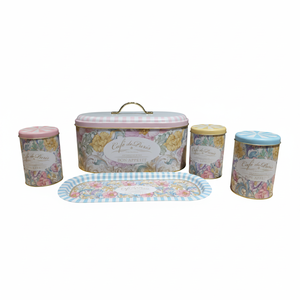 Ensemble de 5 pièces en métal pour pain et épices Evle Cafe De Paris Collection - Product Image 2