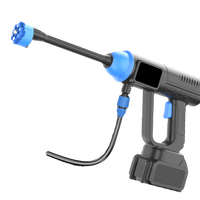 Lavadora de Autos Inalámbrica Portátil RYNEX, Mini Pistola de Agua a Presión Inalámbrica, Fácil de Usar, Funciona con Batería, Mayor Potencia, Pistolas de Pulverización