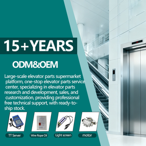 Suku cadang Lift Hall pintu segitiga S200, kunci Lift Buka kunci emas - Product Image 6