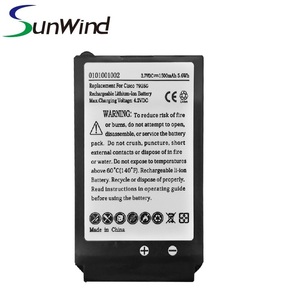 Cisco 7026G 74-5468-01 7925 7925G 7925G-<span class=keywords><strong>EX</strong></span> 7926 7926G CP-7925G-A-K9 CP-7925G-<span class=keywords><strong>EX</strong></span>-K9 74-5469-01用3.7V1500mahバッテリー - Product Image 2