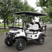 Voiturette de golf électrique de luxe 4 places Factory Better Car, moteur 3500W, autonomie 90km, écologique, utilisation hors route non publique