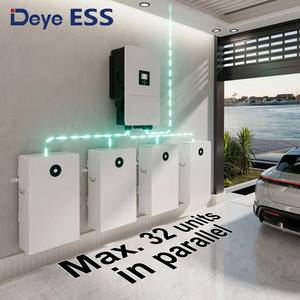 Batterie lithium Lifepo4 murale de 51,2 V 314 Ah, 16 kWh, système de stockage d'énergie résidentiel Powerwall, garantie 10 ans, deye RW-F16 - Product Image 4