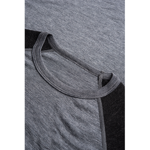 Maglietta da <span class=keywords><strong>Uomo</strong></span> in <span class=keywords><strong>Lana</strong></span> Merino a Maniche Lunghe con Spalline Sottili, Certificata Solarwool - Product Image 3
