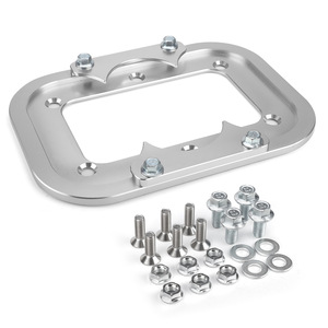 Aluminum Alloy Battery Mounting <b>Bracket</b> 4 Cell Cylindrical Battery Rack <b>Silver</b> For Automotive Use - Product Image 5
