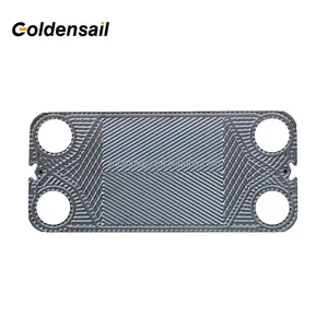 Industrial ss304 316 double wall plate heat exchanger plate