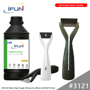 <span class=keywords><strong>Résine</strong></span> d'impression <span class=keywords><strong>3D</strong></span> UV rapide 405 nm IFUN de couleur noire, haute résistance et haute résistance aux chocs pour <span class=keywords><strong>imprimante</strong></span> LCD DLP - Product Image 2