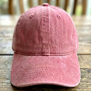 Gorra de Béisbol Lavada de 6 Paneles con Logotipo y Color Personalizables, Estilo Vintage Dad Hat, Hip Hop, Ropa Urbana para Adultos, Producida en Vietnam - Product Image 1