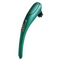 Wiederauf ladbarer Delphin-Massage stab Handheld Multifunktions-Vibrations-Rücken klopf elektrischer Rücken hammer