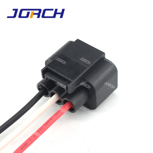 Conector à prova d'água com 3 pinos, conector tipo amp para isca transversal ao radiador, conector de fio automático 1743271-2 - Product Image 4