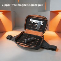 Sac tactique magnétique transfrontalier à ouverture rapide pour homme, multifonctionnel, pour affaires, chasse, patrouille, avec bandoulière