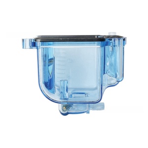 ฝาครอบคาร์บูเรเตอร์ PE ไนลอนใสสีฟ้า ฐานอะลูมิเนียม CNC แบบวงกลม ช่องใส่น้ำมันเชื้อเพลิงแบบดัดแปลง คาร์บูเรเตอร์ - Product Image 5