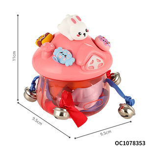 Illuminazione cognitiva <span class=keywords><strong>Montessori</strong></span> Color smisting sensoriale piccola campana String String giocattolo sonaglio da 12 a 18 mesi - Product Image 5