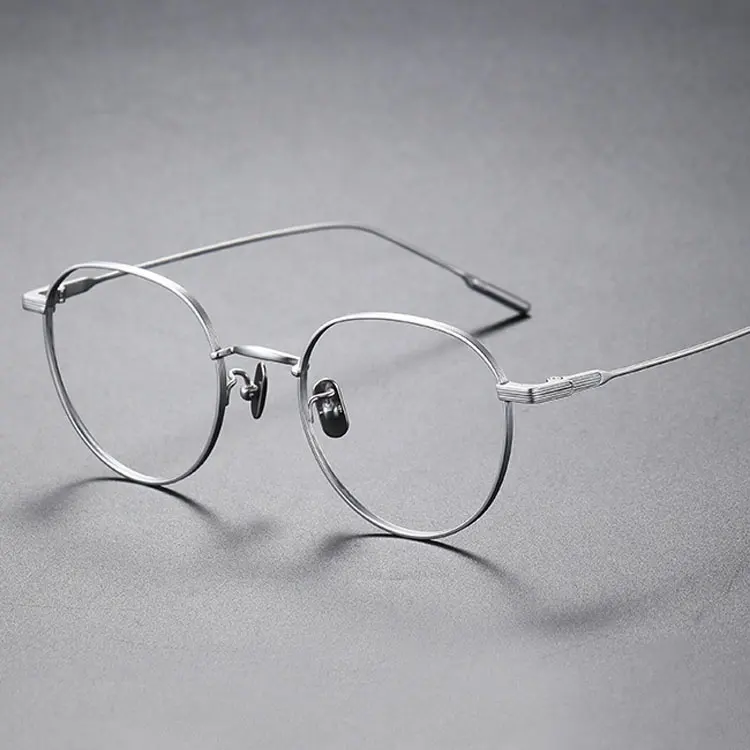 Classic Retro Eyewear High Quality Eyeglasses Reading Glasses Titanium Spectacle Optical Frames And Lenses Manufacturers