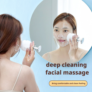 Cepillo de Limpieza Facial de Silicona Manual COREN, Exfoliante, Limpiador de Poros y Bomba de Aire para Limpieza Profunda, Herramienta para el Cuidado de la Piel en el Hogar - Product Image 6