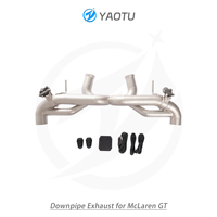 Système d'échappement en acier inoxydable 304 YT pour McLaren GT 4.0T V8 Axleback avec télécommande