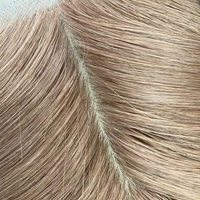 Closure en dentelle de cheveux humains vierges naturels en gros, 100% non traités, bruts, doux et soyeux, de 12 à 24 pouces pour femmes