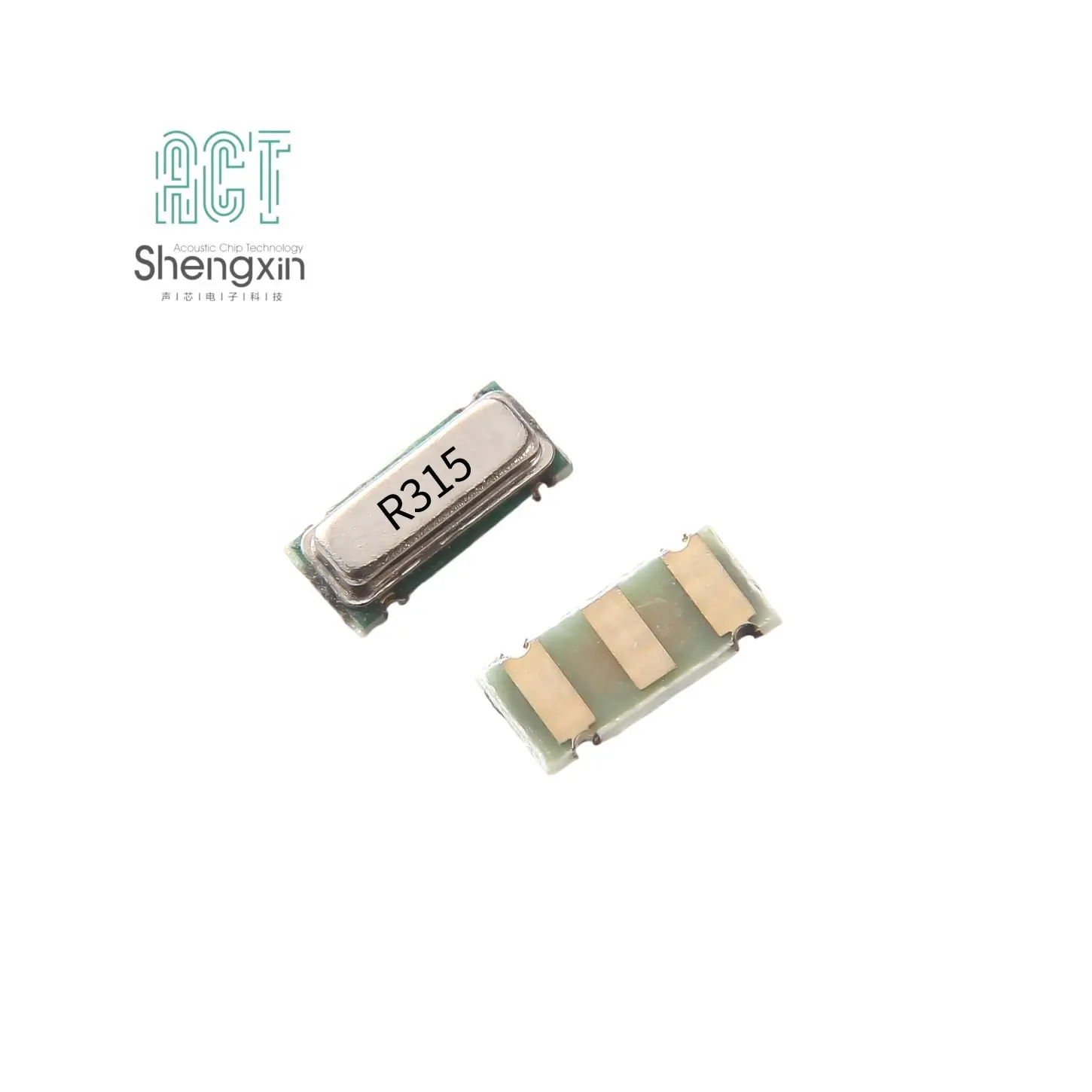 SMD3070/+-75kHz/R315.00MHz/3PIN 어쿠스틱 칩 톱 공진기