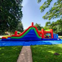 Mini parcours d'obstacles gonflable de haute qualité pour tout-petits, course d'obstacles gonflable, parcours d'entraînement, château gonflable, sport