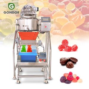 Sweet Soft <b>Chewy</b> Sour Candy Small Size Jelly Mini Depositor Make Gummy Making Machine for Start up Business - Product Image 1