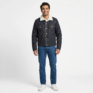 New Stylish <b>Denim</b> Jean <b>Jacket</b> Casual Wear OEM Wholesale Male Top Quality Jeans Rain <b>Jacket</b> Custom <b>Men</b> <b>Denim</b> <b>Jacket</b> for Boys - Product Image 1