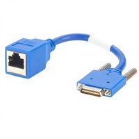 Adaptateur de console série RJ45 femelle vers DB25 25 broches, connecteur convertisseur RS232 PCM-KW-629 8P8C, plaqué or cuivre