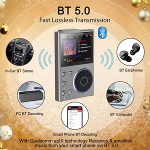 Lecteur de musique portable haut de gamme, qualité sonore sans perte, radio FM portable, enregistrement de qualité studio, utilisation à domicile et en voiture - Product Image 4