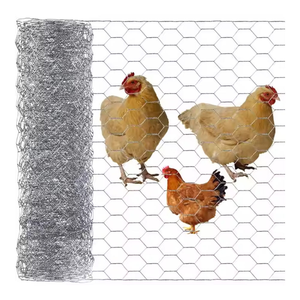 Hexagonal Chicken Wire <b>Mesh</b> Roll Low Carbon Iron Wire Netting for Cage Fence Garden Enclosure - Product Image 3
