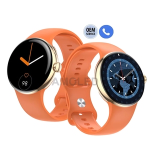 Montre connectée Linwear La24 avec écran AMOLED, bracelet en gel de silice, étanche IP68, fonction <span class=keywords><strong>calendrier</strong></span>, suivi d'activité physique pour Android et iOS - Product Image 1