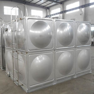 Tanques de Almacenamiento de Agua Prefabricados de Acero Inoxidable de 10000 Litros en Oferta, Tanque de Agua Potable Modular Seccional - Product Image 3