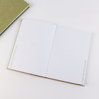 Individueller Notizbuch-Druckservice Direkt vom Hersteller Stoffeinband FSC-Zertifikat Sojabasierte Tinten Journal-Notizbuch für Büro und Schule