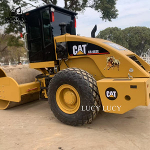 Chất Lượng Cao Được Sử Dụng Cho Mèo Cs683e Đường Lăn Trong Tình Trạng Tốt Bomag Dynapac Con Lăn Với Động Cơ-Ban Đầu Cho Mèo Giá Rẻ Bán - Product Image 1