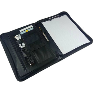 Tùy chỉnh dập nổi logo A4 bản đồ da hội nghị thư mục trình bày tổ chức danh mục Đầu Tư Tài liệu túi tập tin chủ trường hợp - Product Image 2