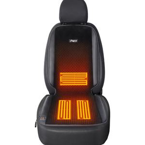 Anjuny Luxury Universal 12V Heated <strong>Seat</strong> Cushion Smart Temperature Control Waterproof Massage Velvet+Graphene Car <strong>Seat</strong> <strong>Covers</strong> - Product Image 2