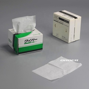 Lingettes délicates antistatiques sans peluches 100 % pâte de bois écologiques 19 g/m² pour le dépoussiérage optique des salles d'étude - Product Image 5