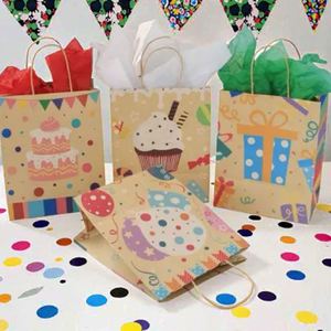 Customized Luxury Kraft <b>Paper</b> Santa Claus Style Packaging <b>Bag</b> for <b>Christmas</b> Festival and New Year Party Durable Gift Wrapping - Product Image 1