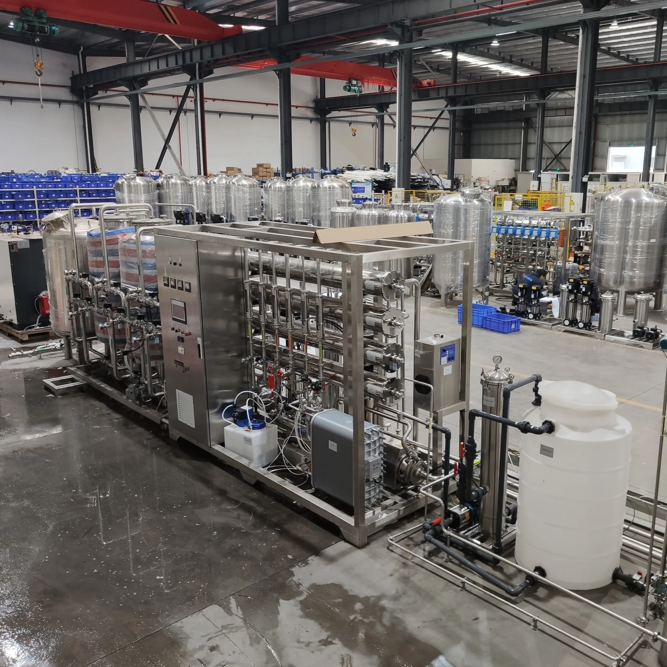 Water Voor Injectie Wfi Systeem/Pw Gezuiverd Water Plant