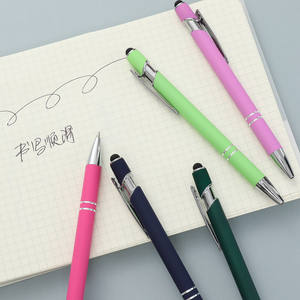 Lüks Metal Ballpen özel Logo plastik sevimli toptan kişiselleştirilmiş promosyon yazı ofis okul Premium tükenmez kalem - Product Image 4