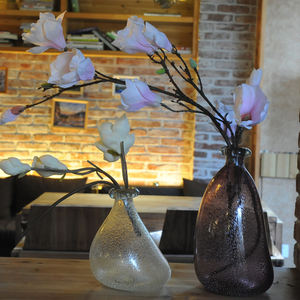 Matrimonio decorazioni per la casa Bouquet di fiori di <span class=keywords><strong>Magnolia</strong></span> di seta fiore di <span class=keywords><strong>Magnolia</strong></span> artificiale - Product Image 2