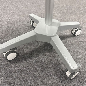 Chariot médical mobile de haute qualité avec 5 roulettes, pour échographie, ECG, unité électrochirurgicale, chariot de soins infirmiers - Product Image 2
