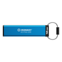 Keypad IronKey autentik Seri 200 FIPS Flash Drive USB 140-3 tingkat 3 divalidasi dengan XTS-AES enkripsi perangkat keras 256-bit