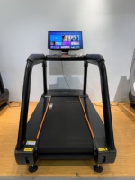Caminadora de Alta Calidad con Pantalla Táctil para TV, Equipo de Cardio para Gimnasio Comercial/Doméstico, Caminadora Eléctrica con Motor