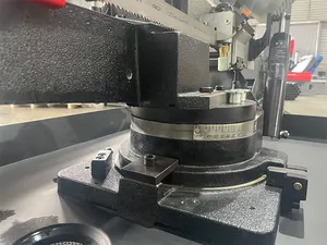 Penjualan terlaris ATL-200R logam kecil berputar rotary sudut band gergaji mesin pemotong