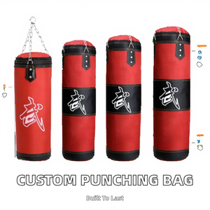 Sac de frappe sur mesure en tissu Oxford, garnissage en coton, imperméable, absorbant la transpiration, séchage rapide, écologique, durable, personnalisable - Product Image 2