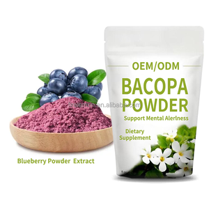 Campuran Bubuk Bacopa OEM/ODM dengan Probiotik - Bubuk Blueberry - Suplemen Diet Pendukung Kesehatan Otak dan Usus yang Di-Liofilisasi - Product Image 4
