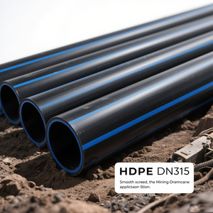 Cung Cấp Nước Polyethylene Khai Thác Mỏ 200Mm 2 Inch HDPE Ống Đen <span class=keywords><strong>Poly</strong></span> Ống Cho Nông Nghiệp - Product Image 3
