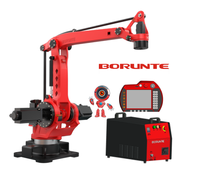 Bras de robot de palettisation à quatre axes et trois mâchoires nouvellement lancé BRTIRPZ2480A Robot industriel Borunte Entraînement servo-électrique Protection IP40